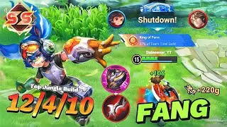 GOLDEN HUNTER 😈 FANG | TOP JUNGLE BUILD DOMINATION