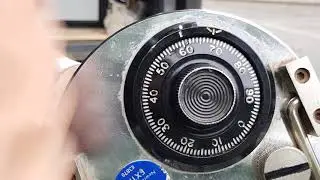 Pt2, How to change the combination of a 3 wheel safe lock
