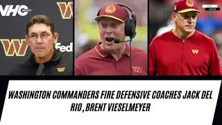Washington Commanders fire defensive coaches Jack Del Rio, Brent Vieselmeyer | NY Sports News