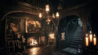 VICTORIAN AMBIENCE l Artist's Room in Victorian Era