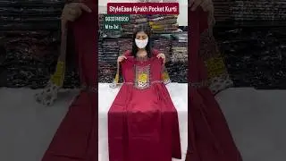 🦋💃StyleEase Ajrakh Pocket kurti🦋💃 #short #shorts  #youtubeshorts  #youtube  #youtubeshort