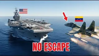 Venezuelan Su-30s RUSH TO INTERCEPT a U.S. Carrier Fleet – Then THIS Happened