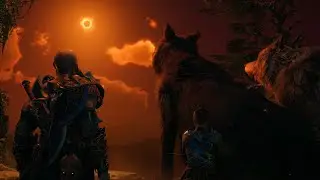 Kratos and Atreus Return the Stolen Moon to the Celestial Wolves | God of War Ragnar&ouml;k