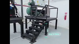 10 tons tube ice factory in Mexico, automatic production line #ice #icefactory #machine #tubeice