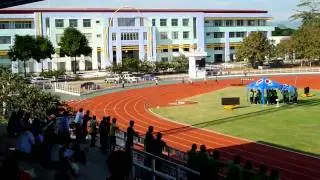 200m Women (Dipna Lim Prasad & Valerie Seema Pereira) - 15th Asean University Game 2010