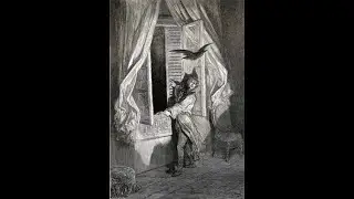 The Raven by Edgar Allan Poe With Rain Sounds for Sleep