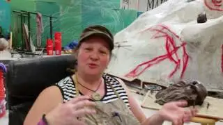 Inside The Mind of Da Vinci Sculptress for Burning Man 2016 Interview