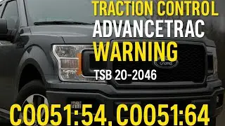 Ford F-150 TSB FIX: Traction Control / AdvanceTrac Warning ⚠️ (Codes C0051:54 & C0051:64)