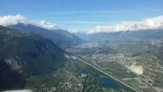 IGS 25 Approach to Sion, Switzerland