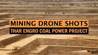 Thar Engro Coal Power Project | Mining Drone Shots