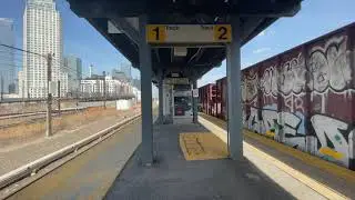 Hunterspoint Ave Rail Action &bull; Long Island City Queens