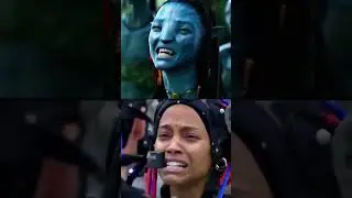 Zoe Saldana Performance Capture | AVATAR (2009) Before & After CGI #shorts #shortsfeed #viral
