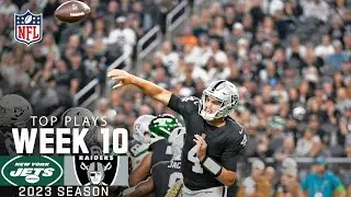 Raiders&rsquo; Top Plays From Week 10 Win vs. Jets | 2023 Regular Season Week 10 | NFL