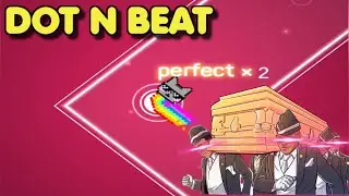Coffin Dance Song (Astronomia) played in Dot n Beat (Zigzag Mode) | Gameplay #3 (Android & iOS Game)