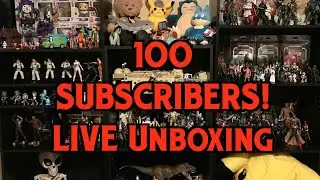 100 Subscribers LIVE Unboxing