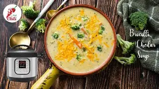 Instant Pot Broccoli Cheddar Soup | Instant pot Soup recipes | ASMR Cooking
