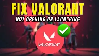 How to Fix Valorant Not Opening or Launching |  Van-81 | 100% Solutions