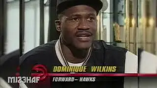 Michael Jordan DID NOT Take It Personally with Dominique Wilkins (1991.03.10)