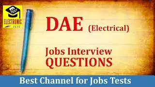 DAE Electrical Interview Questions |Diploma Of Associate Engineering Interview| ETEST