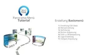 krpano 360&deg; Panorama Men&uuml; / Basismen&uuml; Tutorial