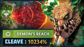 1000% Range Cleave Underlord 35 Kills Comeback🔥🔥🔥Rampage | Dota 2 Gameplay