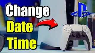 How to Change Date & Time on PS5 with TIME Zone too (12 or 24hr Clock)