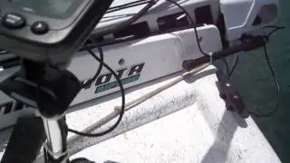 Easy DIY portable depth finder mount
