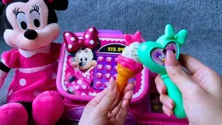 Satisfying with Unboxing Disney Minnie Mouse Register Cash Playset ASMR