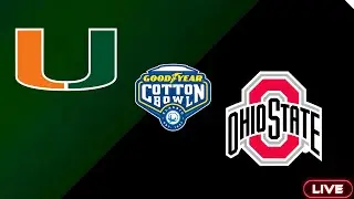 NCAA COLLEGE FOOTBALL PLAYOFFS QUARTERFINALS: (2) OHIO STATE VS. MIAMI (FLA) DECEMBER 31ST 2025