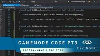 How to create a player and gamemode in code [Part 3] | Programming & Projects