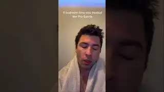If bedroom time had interview like #prosports. #comedy #firesteve #shorts #sportsinterview #nhl #nba