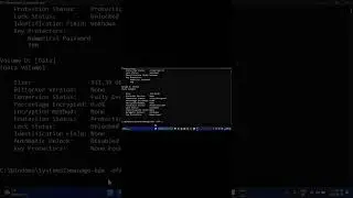 Disable Bitlocker using CMD