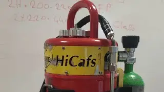 CAFS-Compressed Air foam system Train video