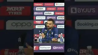 Virat kohli today press conference।।#viratkohli #viratkohlipressconference #funnypressconference
