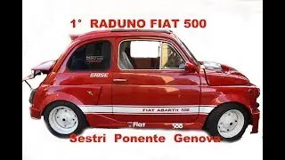 Primo Raduno Fiat 500 Sestri P. - interviste e partenza