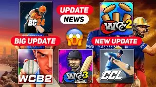 Real Cricket&trade;24 Mega Update | WCC2 New Update + WCB New Update | CCL24 New Update + WCC3 Mega Update