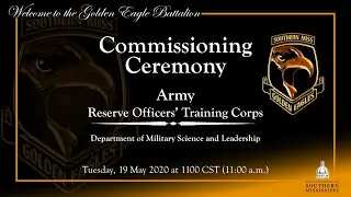 USM Army ROTC Commissioning Ceremony 19MAY2020