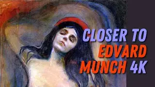 Closer to Edvard Munch            #4K #art #painting #printmaking #Norway #symbolism #expressionism