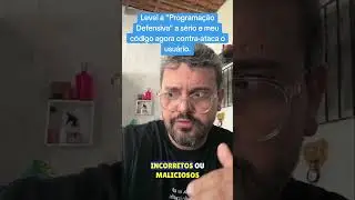 Programa&ccedil;&atilde;o Defensiva
