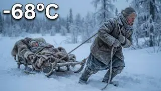 Elderly Woman Walks 30 Miles at  68°C to Save Her Grandson