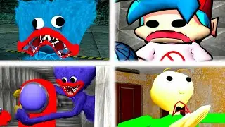 ТОП МУЛЬТИК FNF ! ВСЕ УГАРАЮТ В ОДНОМ ВИДЕО ! - FNF animation 3D cartoon but Huggy wuggy Baldi