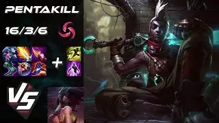 MID Ekko vs Akali [PENTAKILL] - EU Grandmaster Patch 25.S2.3