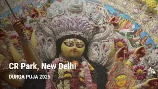Durga Puja 2025 at CR Park, Delhi | Rituals, Culture, Crowds & Public Life