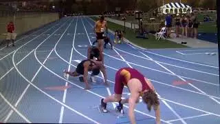 Hunter Williams Walsh University 200 Meter Dash G-MAC Champ