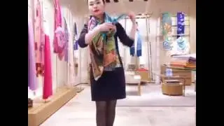 be beautiful with your scarf ...