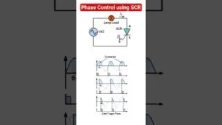 SCR based phase control for light dimmer #electronicseducation #electronicsrd #scr #electrical