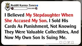 I Believed My Stepdaughter When She Accused My Son. I Sold His Cards As Punishment, Not Knowing...