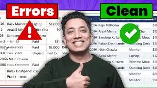 10 PRO Data Cleaning Tricks Excel Experts Use