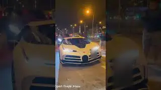 Cristiano Ronaldo drives a Bugatti Centodieci in Madrid 😎 2023 #cr7 #bugatti #supercars #lifestyle