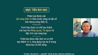 Thang Sóng Điện Từ | Phân Loại Và Đặc Điểm | Vật Lý 12